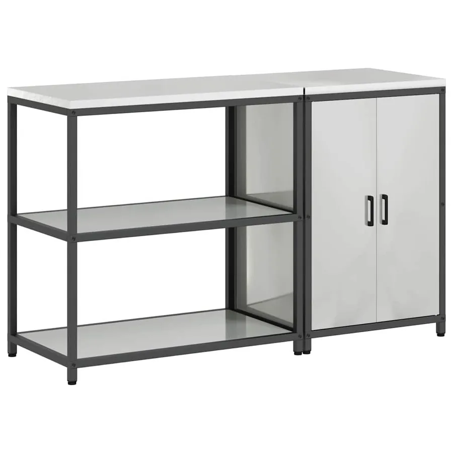 Ensemble de rangement cuisine HATTEM 2 pcs Argenté - 2