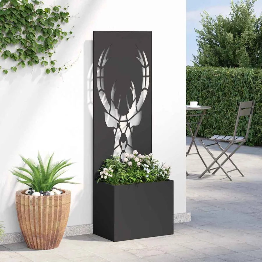 Écran de confidentialité de jardin Noir 50 x 150 cm - 4