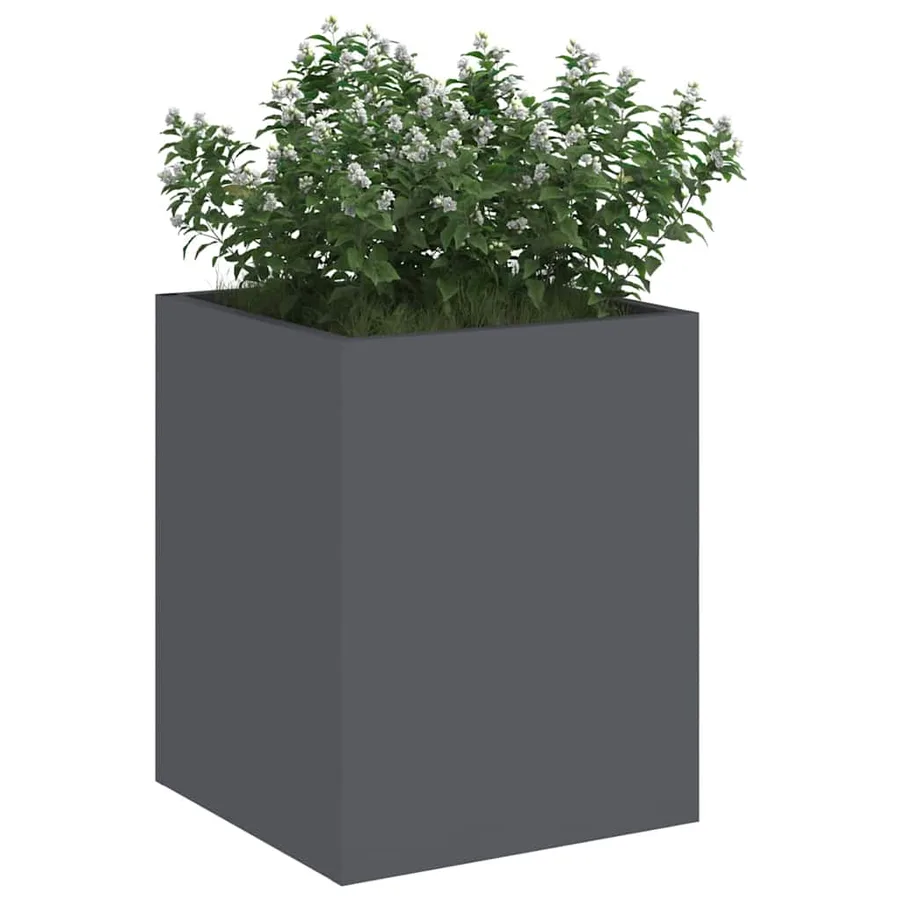 Cache-pot de jardin Anthracite 32 x 32 x 40 cm - 3