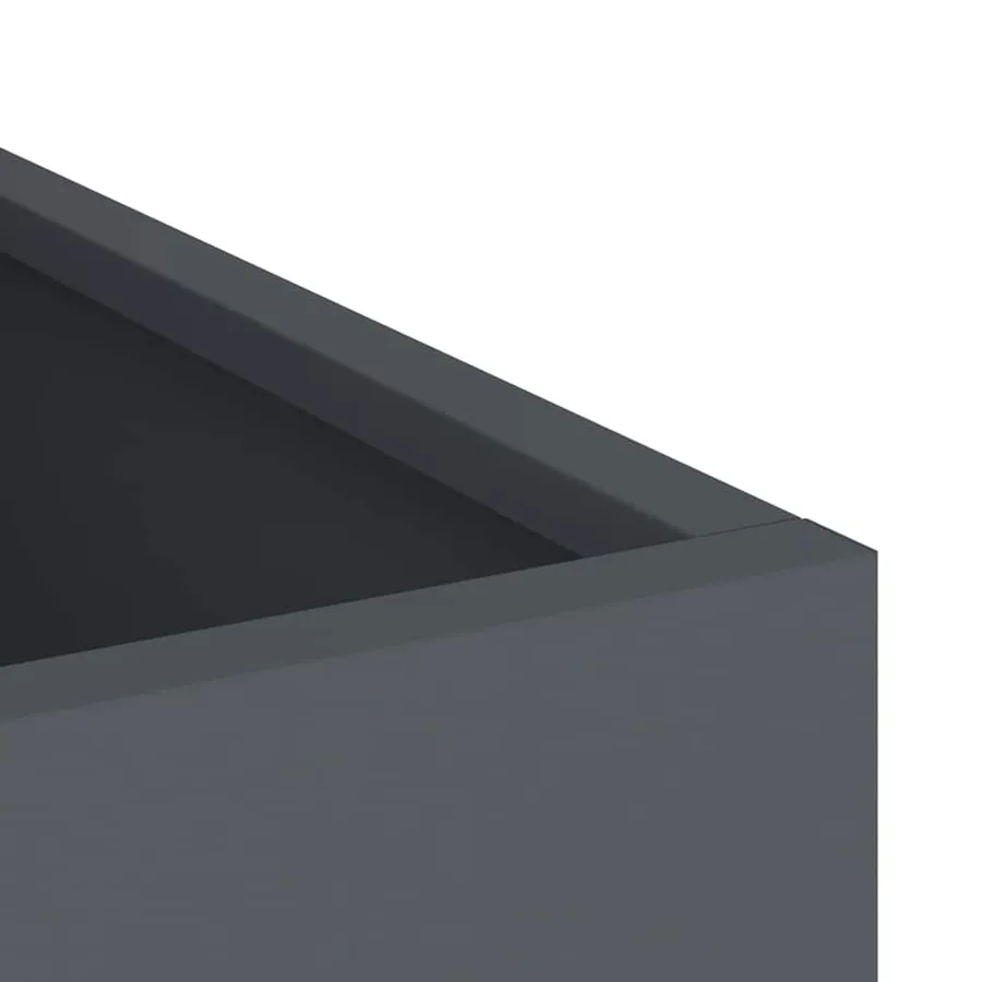 Cache-pot de jardin Anthracite 32 x 32 x 40 cm - 7