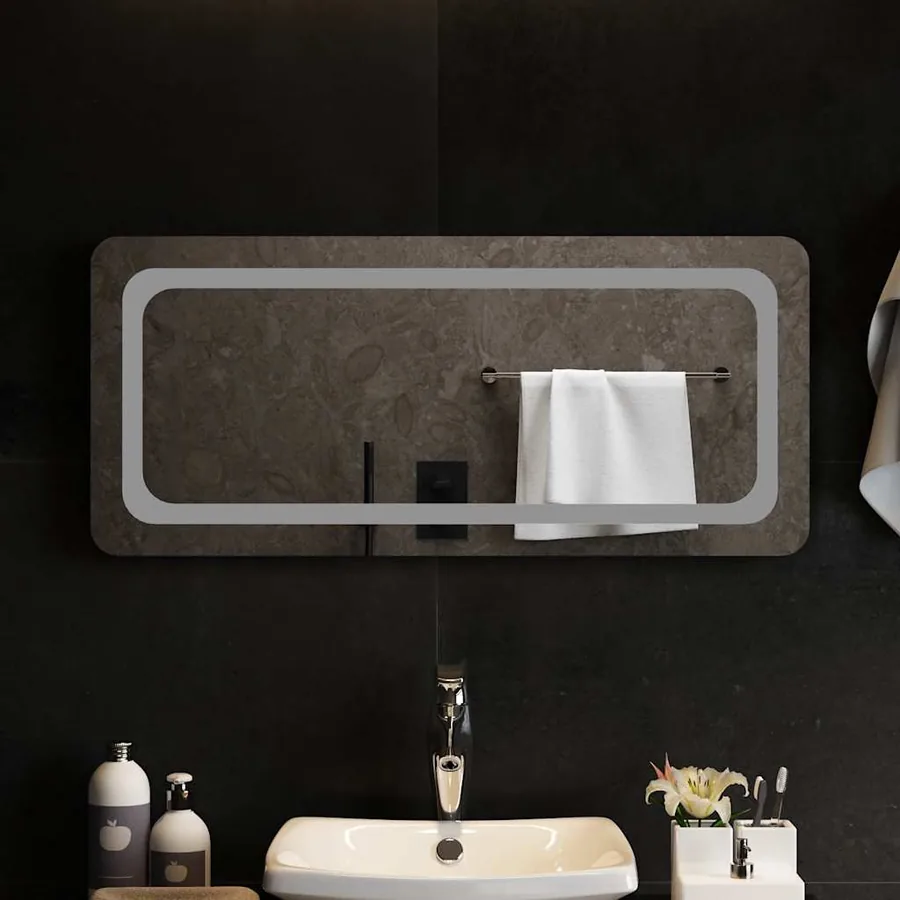Miroir de salle de bain à LED 90x40 cm - 3