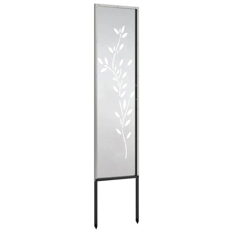 Écran de confidentialité de jardin Floral Argenté 32 x 140 cm - 7