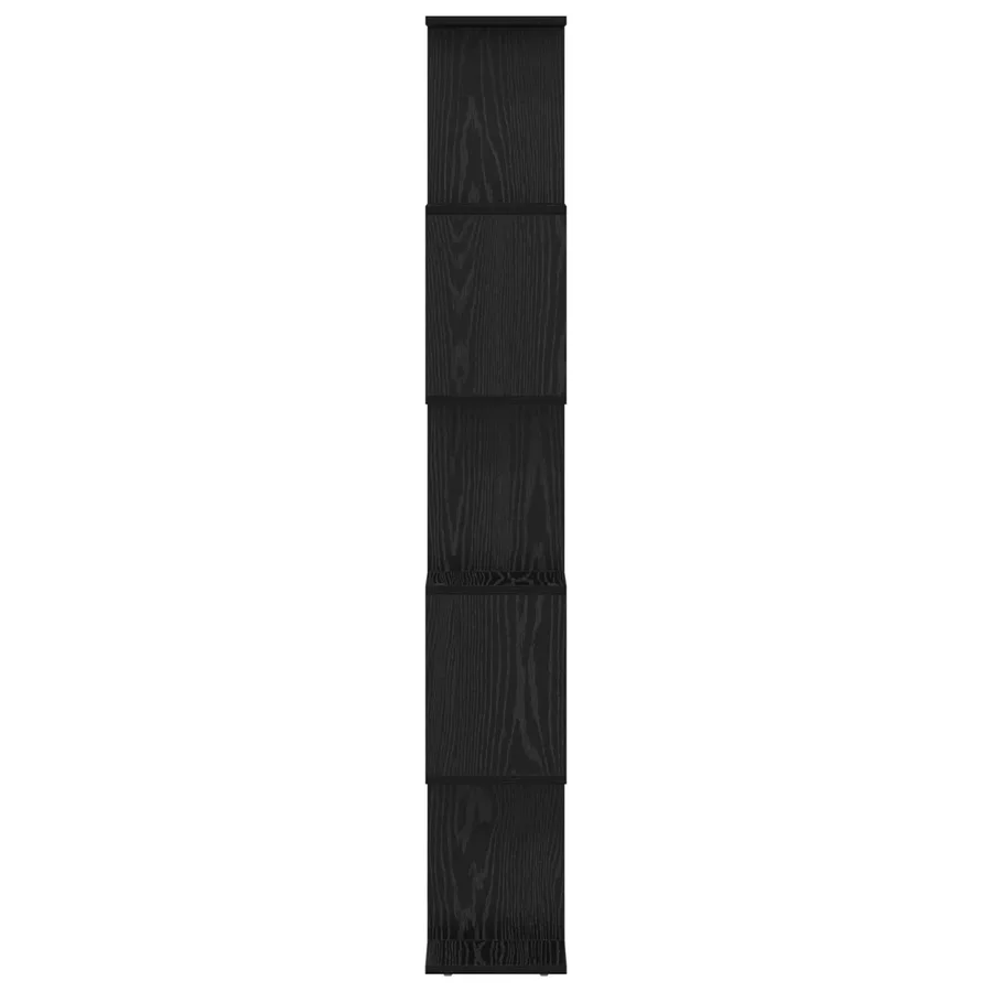 Bibliothèque Chêne noir 70 x 24 x 161 cm Bois d'ingénierie - 6