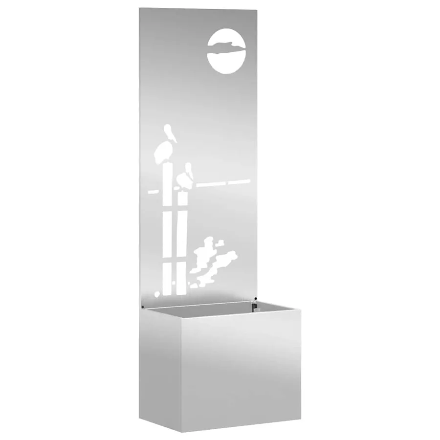 Écran de confidentialité de jardin Argenté 50 x 32 x 150 cm - 2