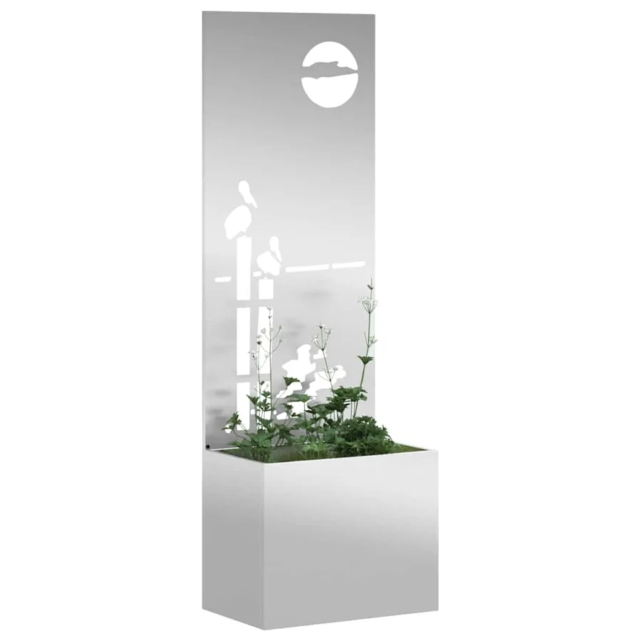 Écran de confidentialité de jardin Argenté 50 x 32 x 150 cm - 3