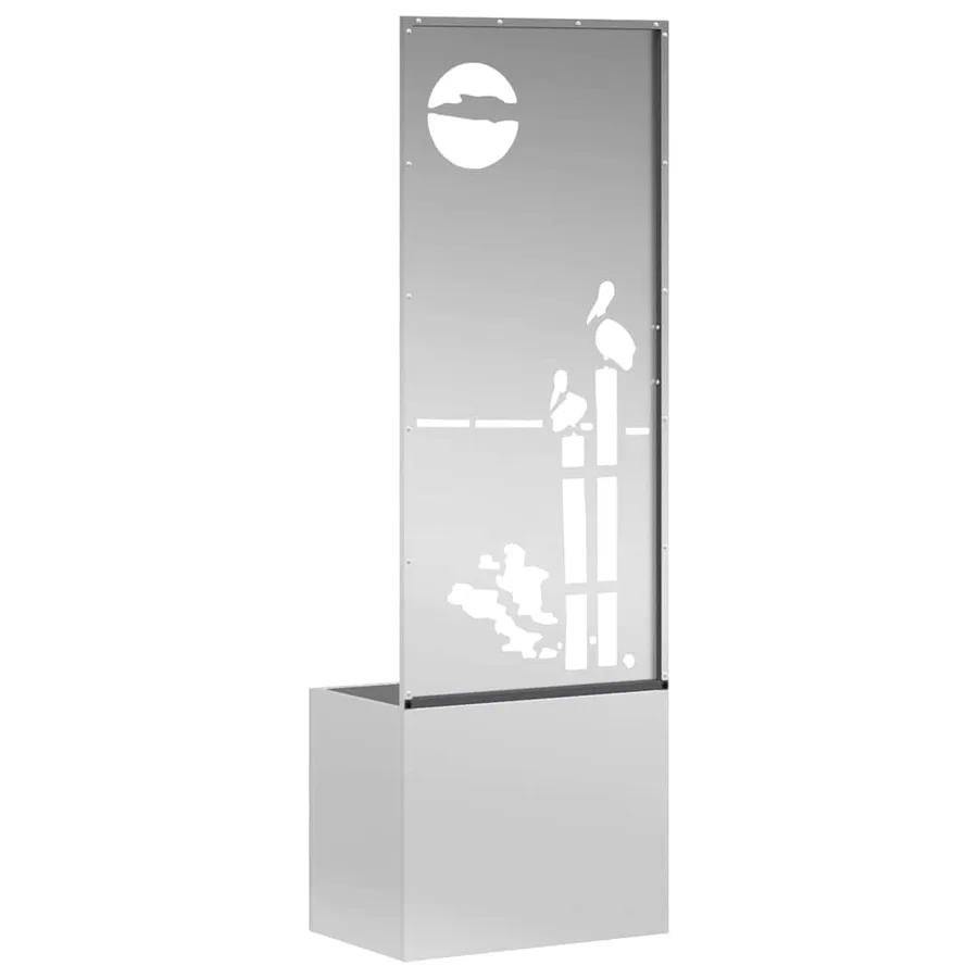 Écran de confidentialité de jardin Argenté 50 x 32 x 150 cm - 7