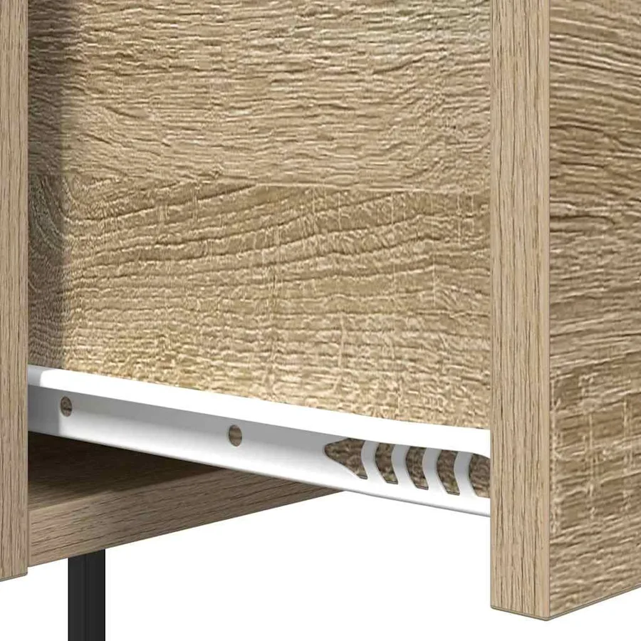 Cabinet de chevet 2 pcs Chêne Sonoma 42 x 41 x 56 cm - 11