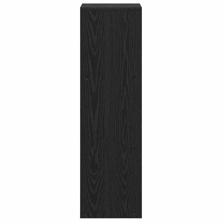 Cloison Bibliothèque Chêne noir 99 x 29 x 99 cm - 6