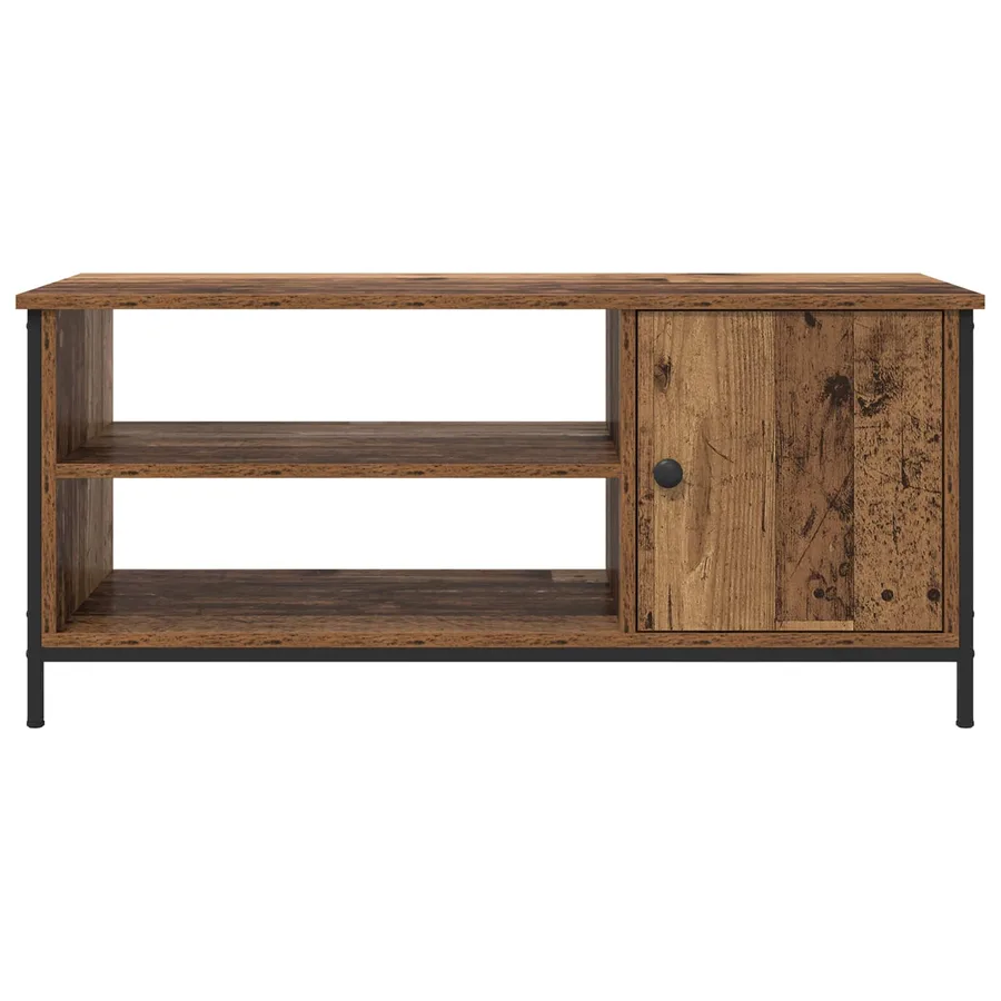Meuble TV Bois Ancien 100 x 40 x 45 cm Bois d'ingénierie - 6