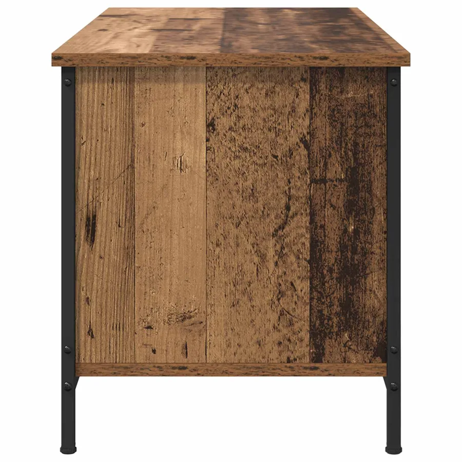 Meuble TV Bois Ancien 100 x 40 x 45 cm Bois d'ingénierie - 7
