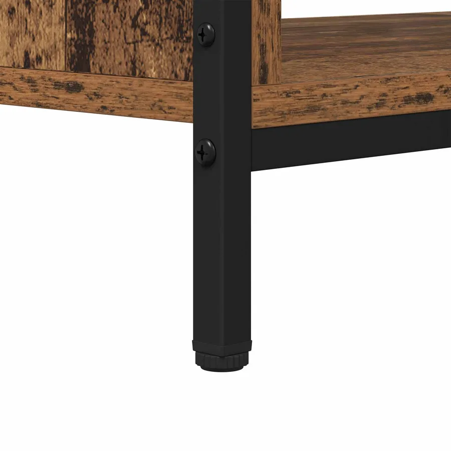 Meuble TV Bois Ancien 100 x 40 x 45 cm Bois d'ingénierie - 8
