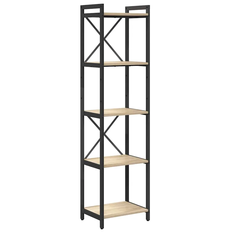 Étagère Chêne Sonoma 40 x 30 x 155 cm Bois d'ingénierie - 2