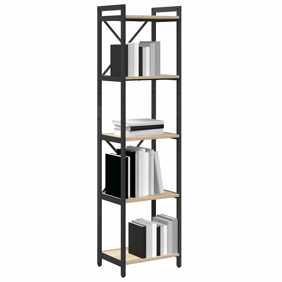 Étagère Chêne Sonoma 40 x 30 x 155 cm Bois d'ingénierie - 3