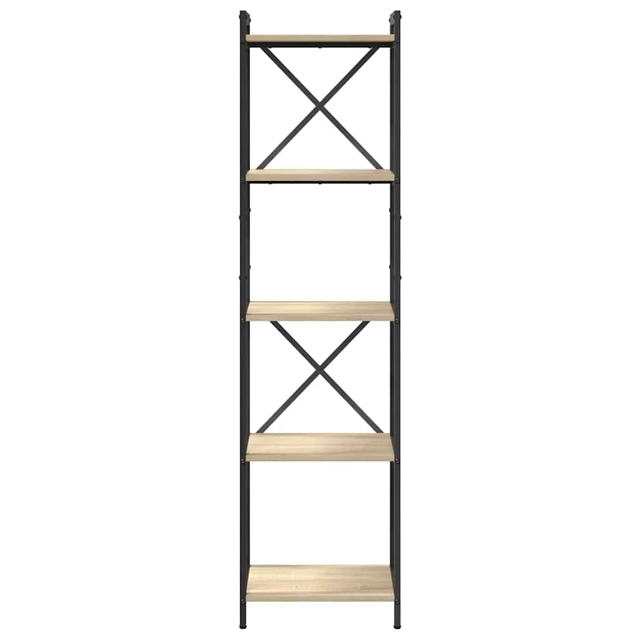 Étagère Chêne Sonoma 40 x 30 x 155 cm Bois d'ingénierie - 5