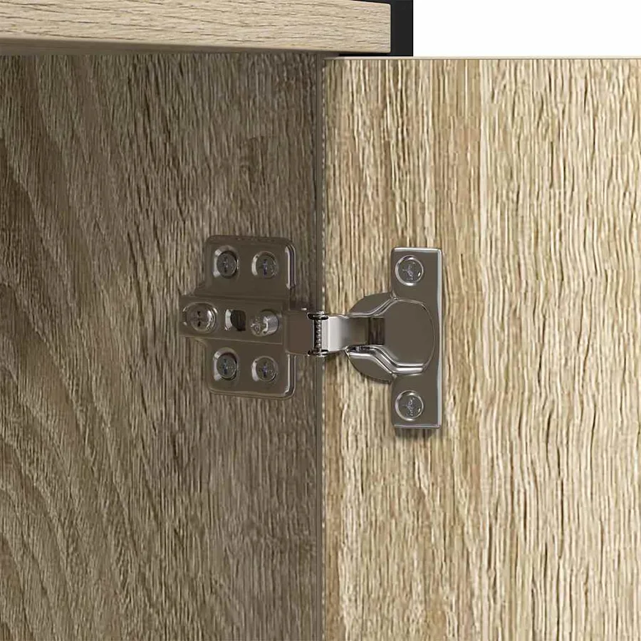 Étagère Chêne Sonoma 80 x 30 x 155,5 cm Bois d'ingénierie - 10