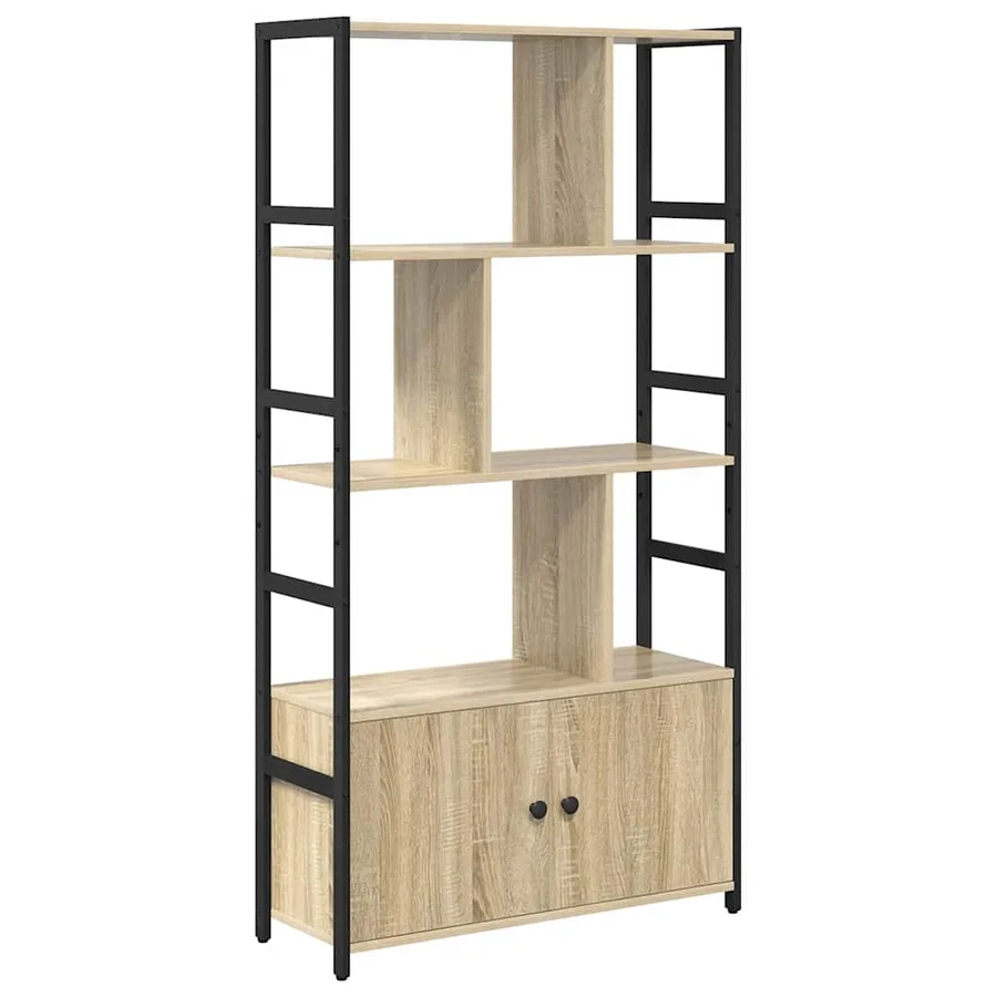 Étagère Chêne Sonoma 80 x 30 x 155,5 cm Bois d'ingénierie - 2