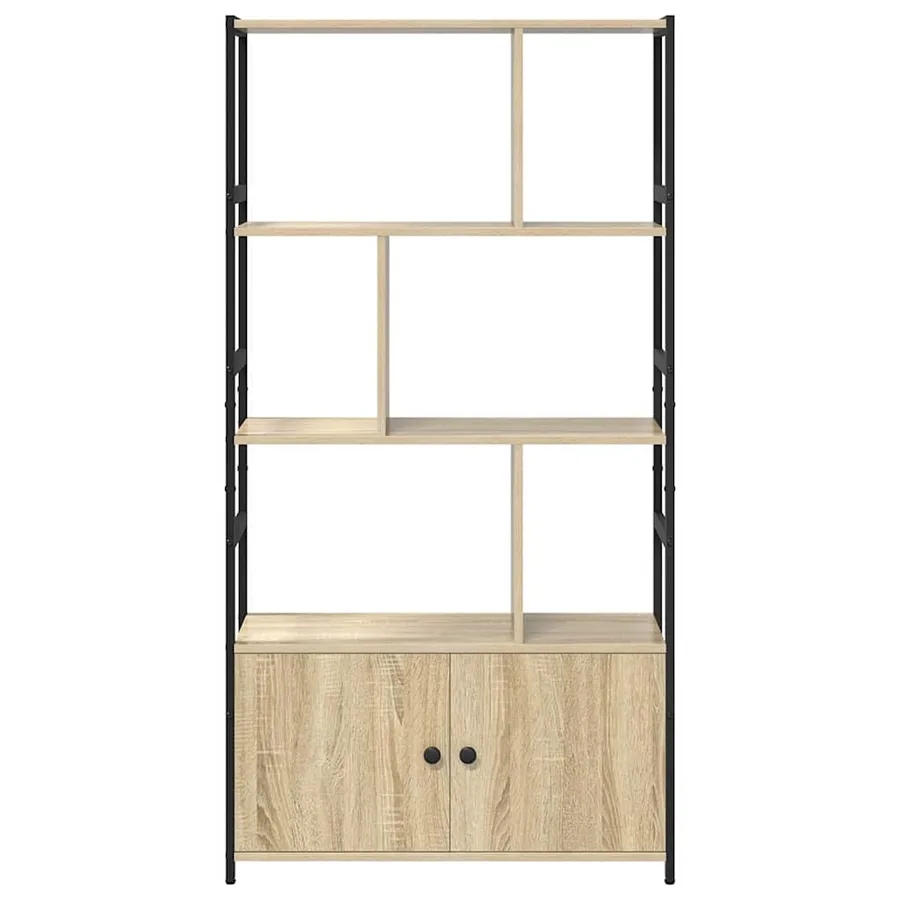 Étagère Chêne Sonoma 80 x 30 x 155,5 cm Bois d'ingénierie - 6