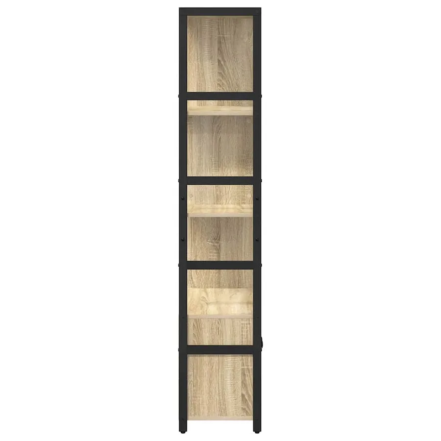 Étagère Chêne Sonoma 80 x 30 x 155,5 cm Bois d'ingénierie - 7