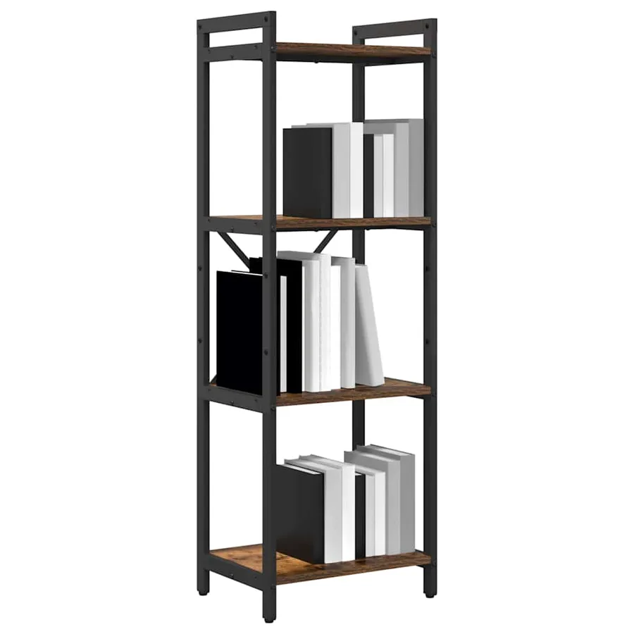 Étagère Chêne fumé 40 x 30 x 119 cm Bois d'ingénierie - 3