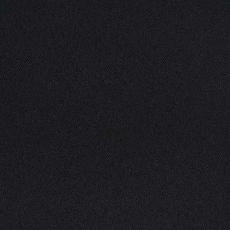 Rideaux occultants avec anneaux 2 pcs Noir 225 x 140 cm - 7