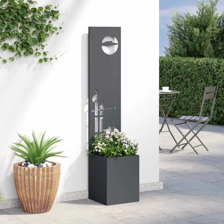 Écran de confidentialité de jardin Anthracite 32 x 150 cm - 4