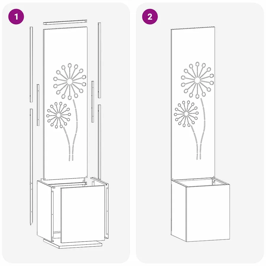 Écran de confidentialité de jardin Anthracite 32 x 150 cm - 9