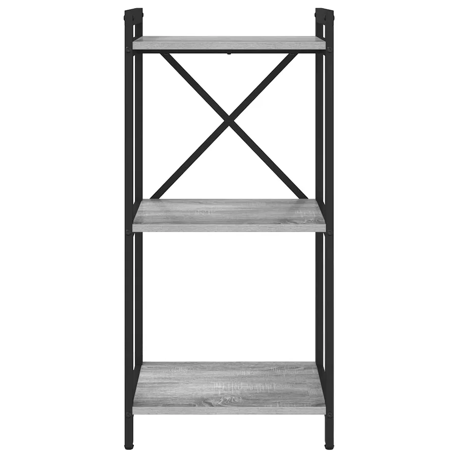 Étagère Sonoma gris 40 x 30 x 85 cm Bois d'ingénierie - 3