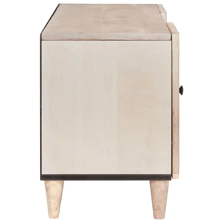 Unites TV avec tiroir Blanc 105 x 33 x 46 cm Bois d'ingénierie - 4