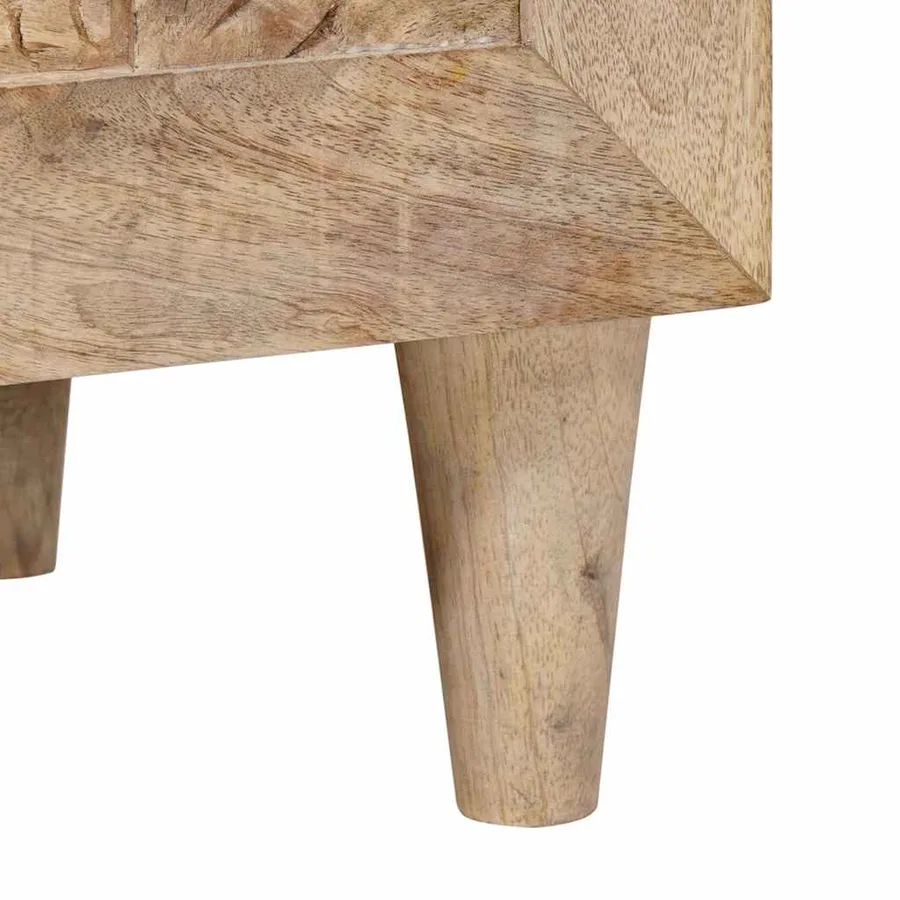 Table de chevet 2 pcs Blanc 80 x 50 x 40 cm Bois d'ingénierie - 9