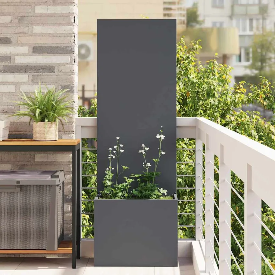 Écran de confidentialité de jardin Anthracite 50 x 150 cm