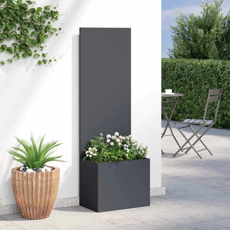 Écran de confidentialité de jardin Anthracite 50 x 150 cm - 4