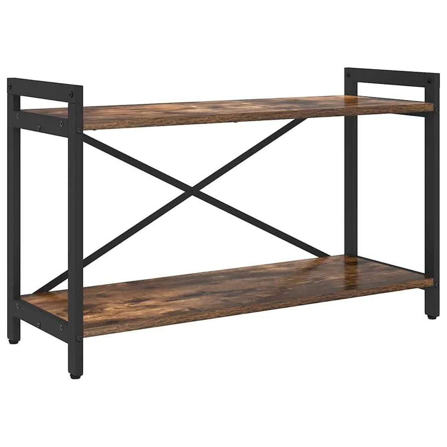Étagère Chêne fumé 80 x 30 x 50 cm Bois d'ingénierie - 2