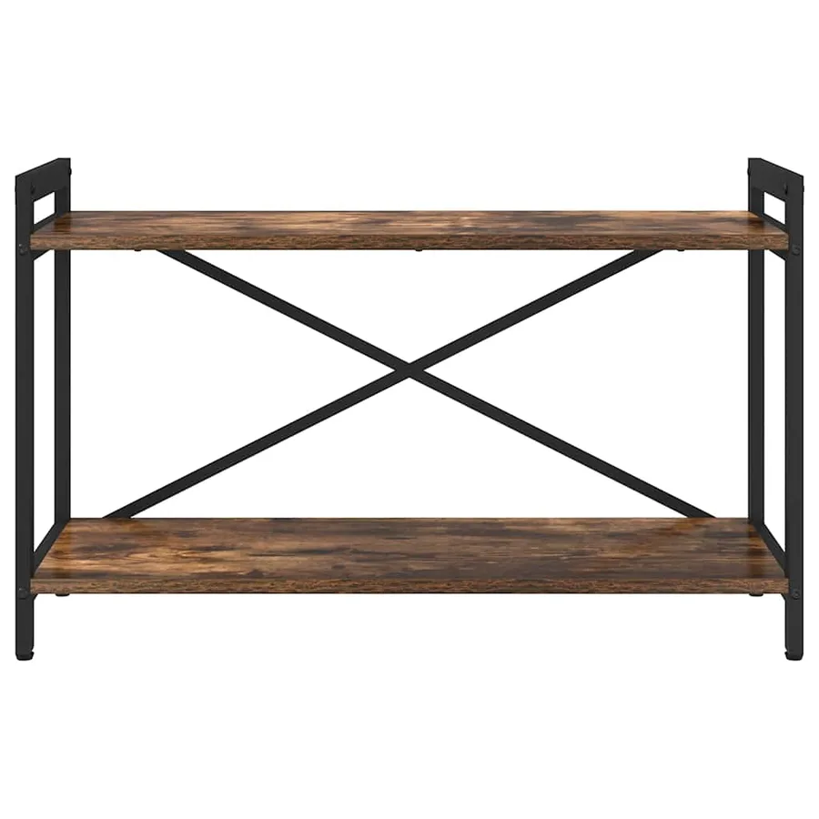 Étagère Chêne fumé 80 x 30 x 50 cm Bois d'ingénierie - 5