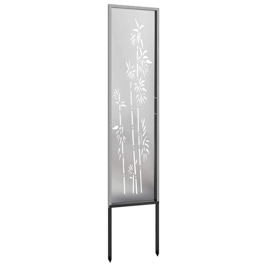 Écran de confidentialité de jardin Floral Argenté 32 x 140 cm - 7
