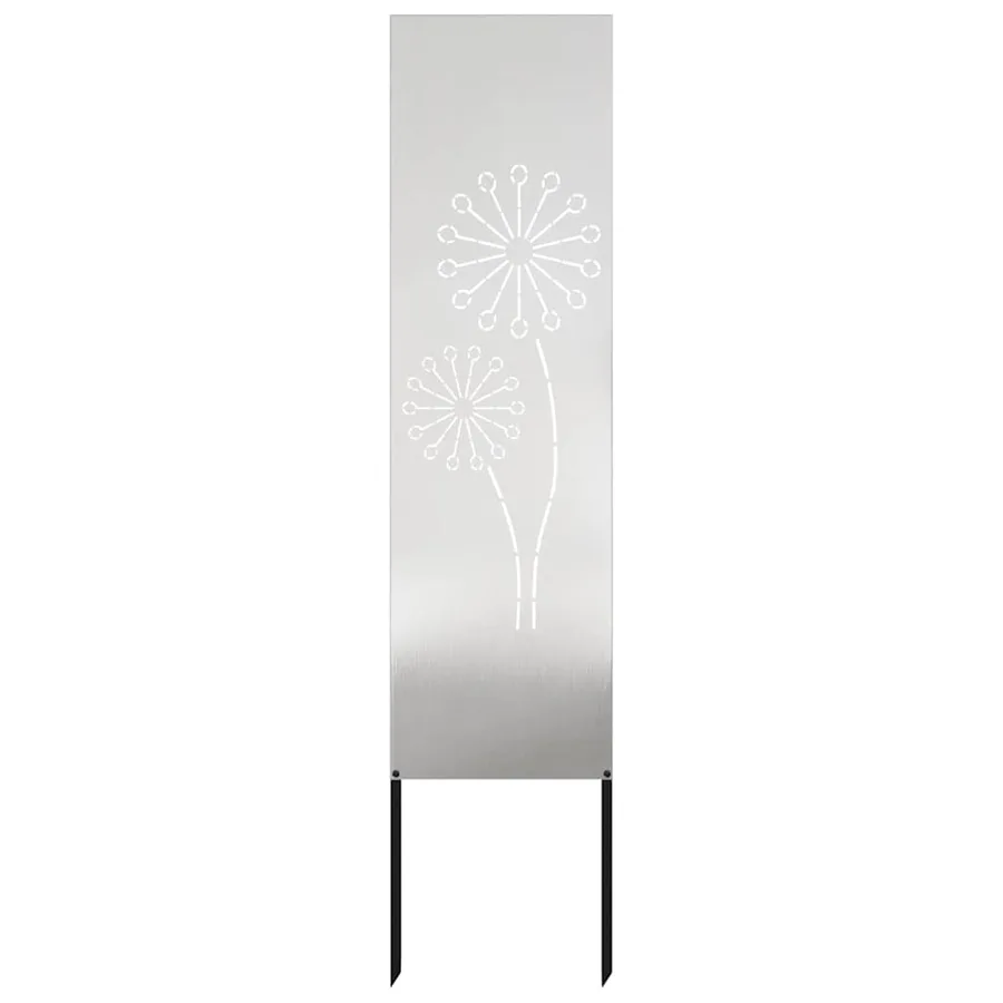 Écran de confidentialité de jardin Fretwork Argenté 32 x 140 cm - 4