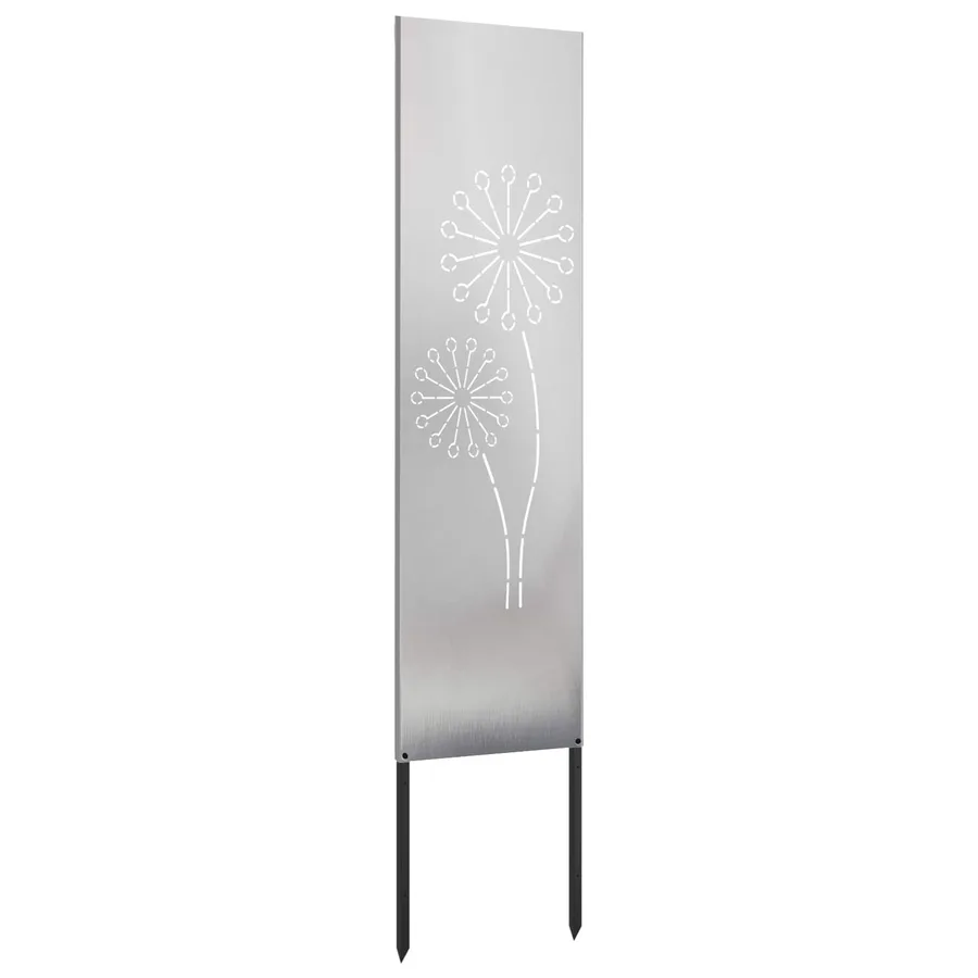 Écran de confidentialité de jardin Fretwork Argenté 32 x 140 cm - 5