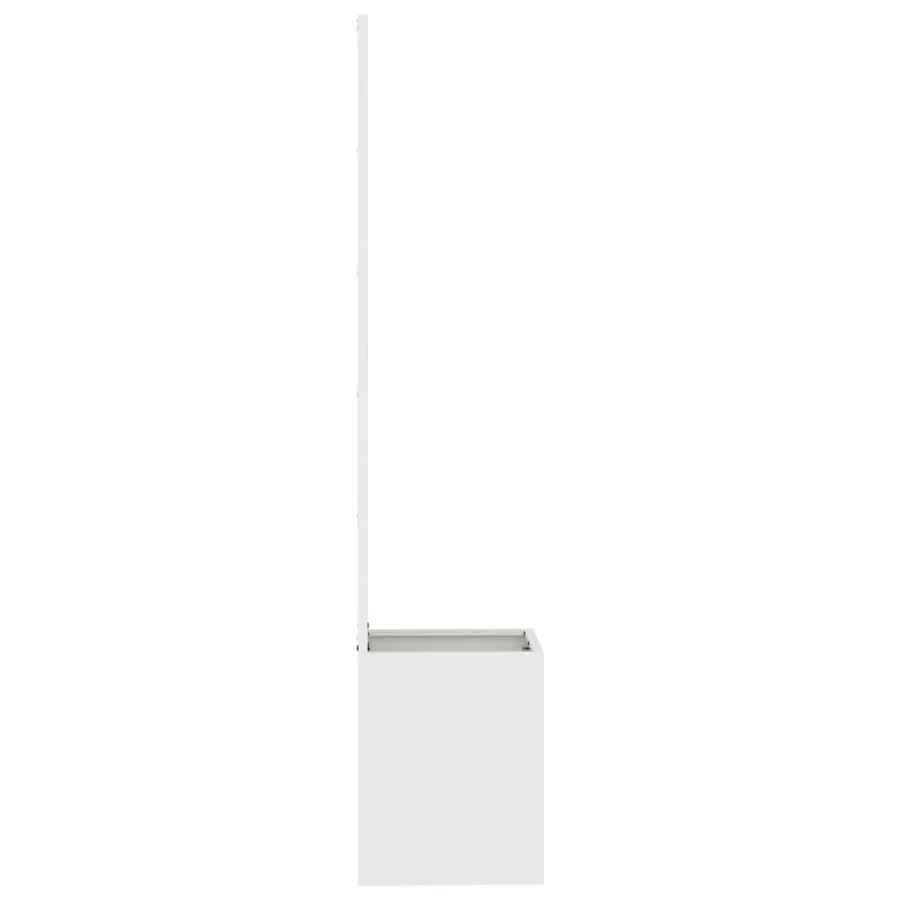 Écran de confidentialité de jardin Fretwork Blanc 32 x 150 cm - 6