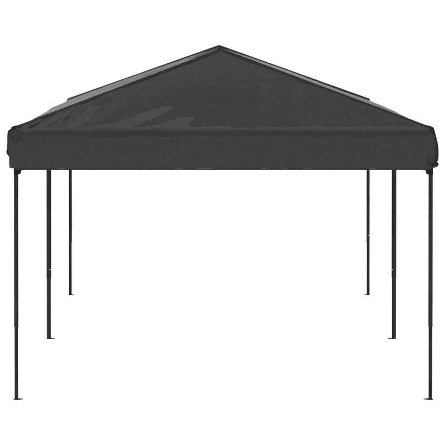 Tente de réception pliable Anthracite 3x6 m - 4