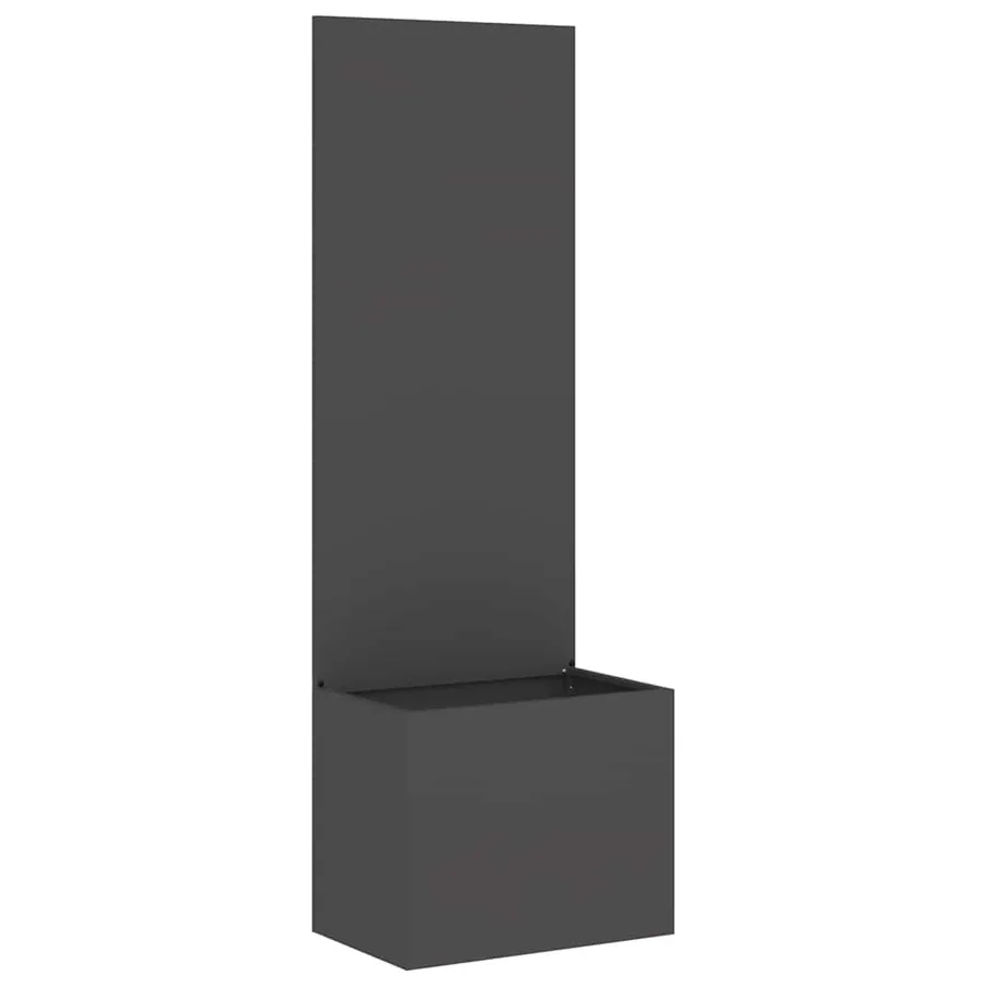 Écran de confidentialité de jardin Fretwork Noir 50 x 150 cm - 2