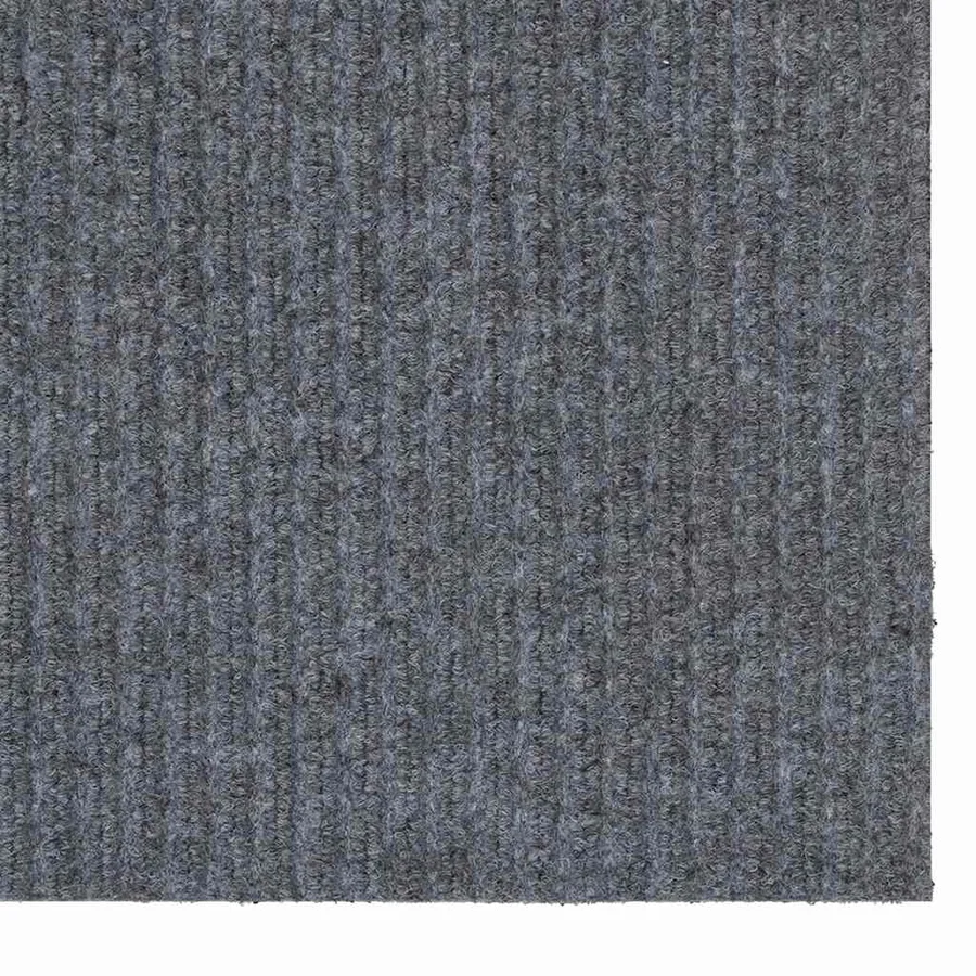 Tapis Couloir Gris clair 80 x 200 cm tissu - 4