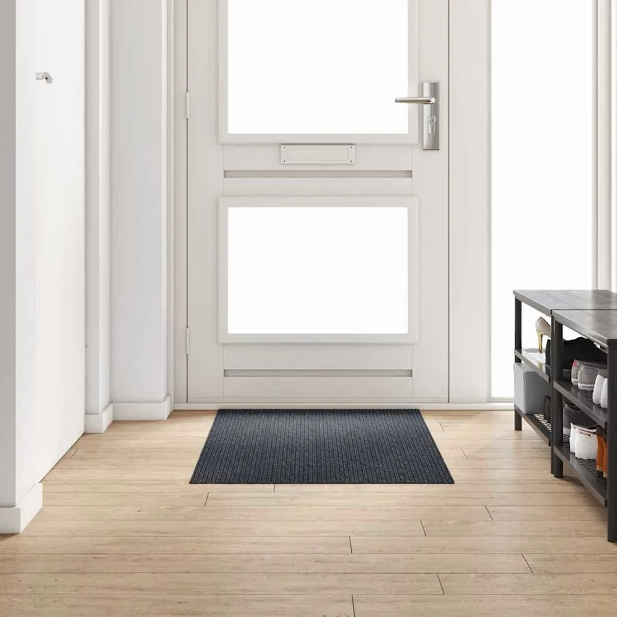 Tapis Couloir Anthracite 80 x 150 cm tissu