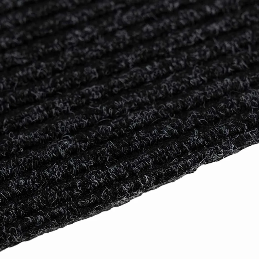 Tapis Couloir Anthracite 80 x 150 cm tissu - 6