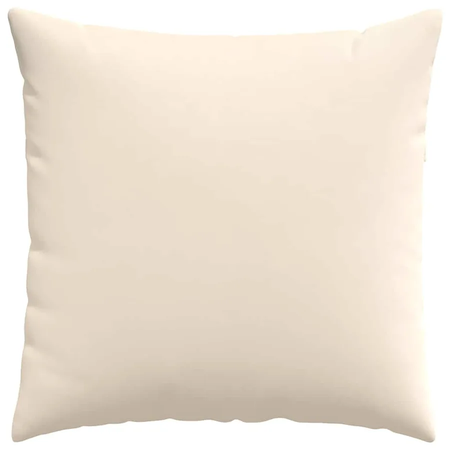 Coussins de canapé 2 pcs Beige 80 x 80 cm tissu - 6
