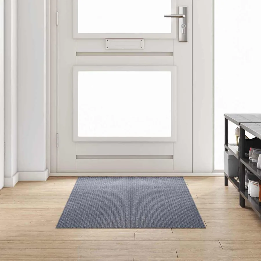 Tapis Couloir Gris clair 100 x 300 cm tissu