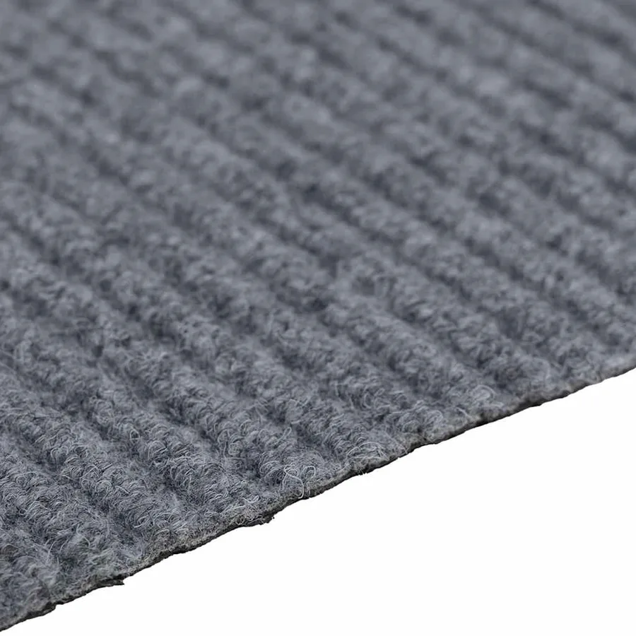 Tapis Couloir Gris clair 100 x 200 cm tissu - 6