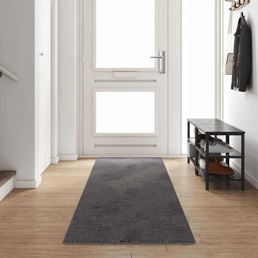 Tapis Couloir Gris 80 x 400 cm