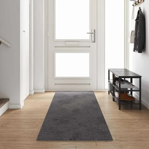 Tapis Couloir Gris 80 x 400 cm