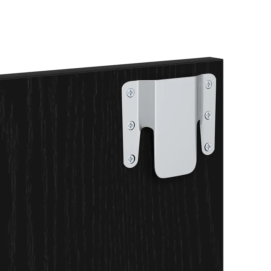 Cabinet de chevet avec tiroir 2 pcs Chêne noir 50 x 32,5 x 80cm - 10