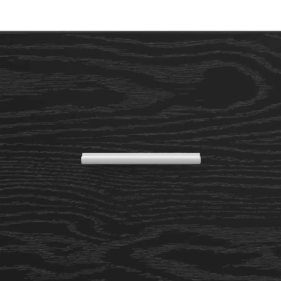 Cabinet de chevet avec tiroir 2 pcs Chêne noir 50 x 32,5 x 80cm - 12