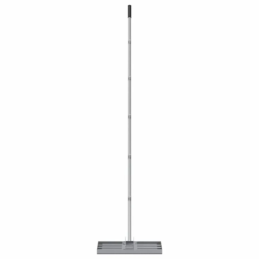 Râteau de nivellement de jardin Argenté Acier inoxydable - 4
